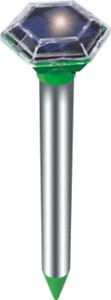 Gardigo Répulseur de taupes à vibration solaire