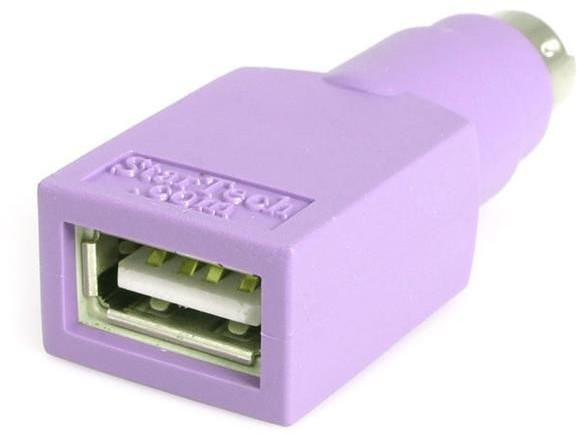 StarTech Adaptateur Clavier USB vers PS/2 - USB A Femelle - PS/2 Mâle (GC46FMKEY)