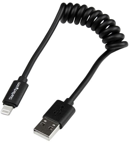 StarTech Câble Apple Lightning en spirale vers USB 30 cm