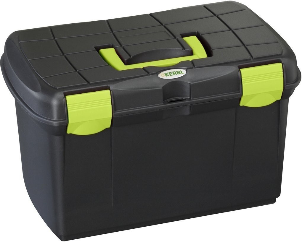 Kerbl Coffre de pansage Arezzo noir/pistache