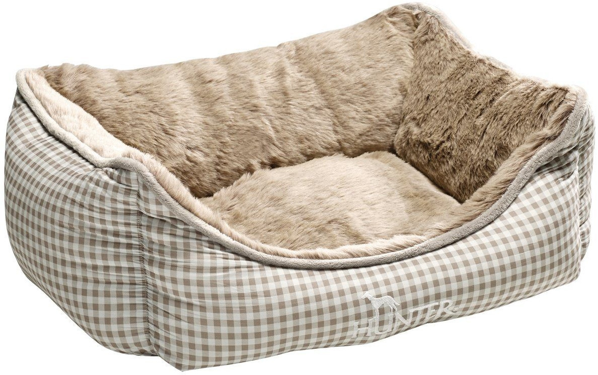 HUNTER Lit pour chien M 80x60x30cm beige HUNTER Lit pour chien M 80x60x30cm beige