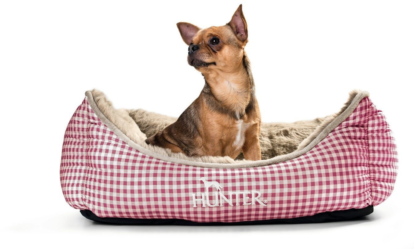 HUNTER Lit pour chien M 80x60x30cm beige HUNTER Lit pour chien M 80x60x30cm beige
