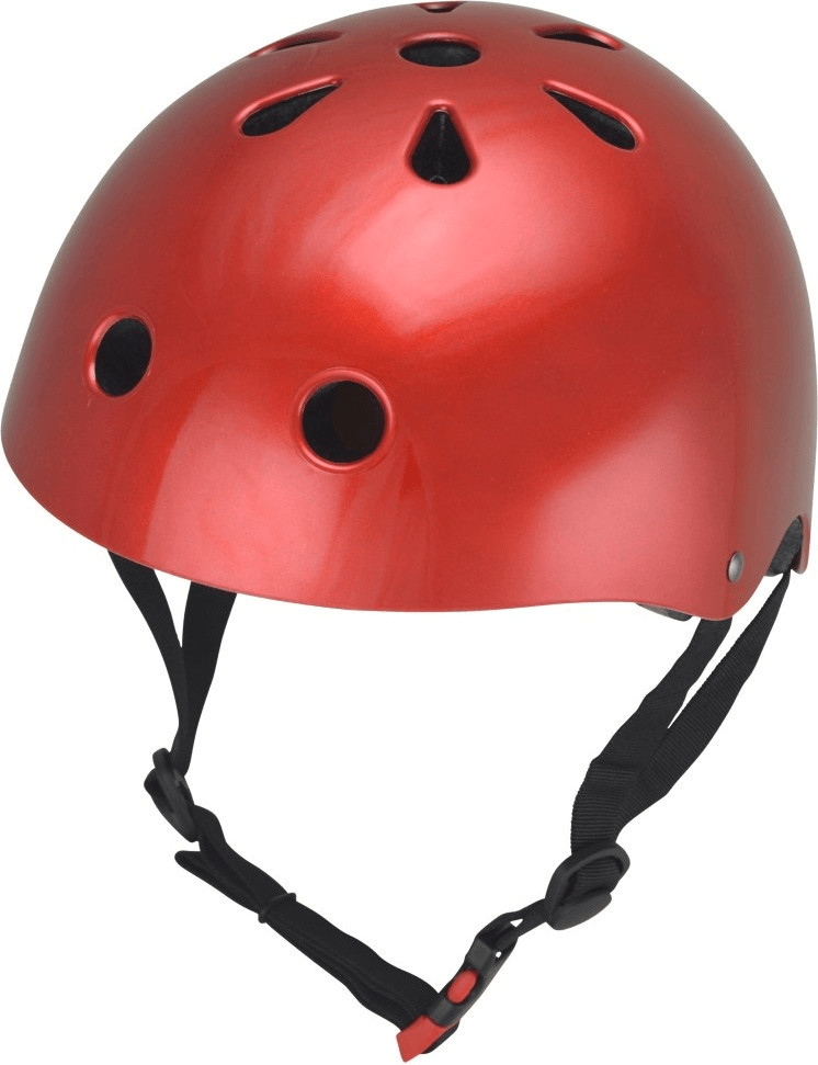 Kiddi moto Metallic Red Helmet