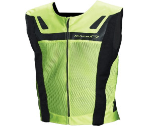 Modeka Sicurezza Gilet Basic Moto Gilet di sicurezza riflettente giallo neon