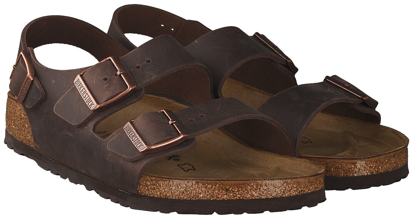Birkenstock Milano Nubuk habana ab 73 95 Preisvergleich bei idealo