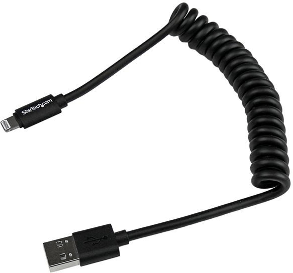 StarTech Câble Apple Lightning en spirale vers USB 60 cm