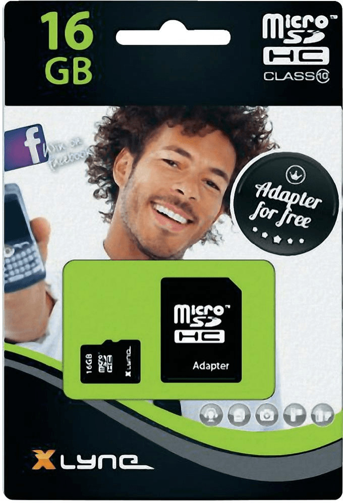 xlyne microSDHC 16 Go Classe 10 (7416001)