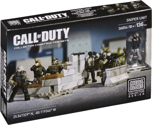 MEGA BLOKS Call of Duty - Unité de tireurs d'élite (06854)