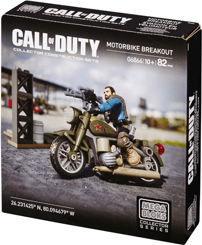 MEGA BLOKS Call of Duty - Évasion en vélomoteur (06866)