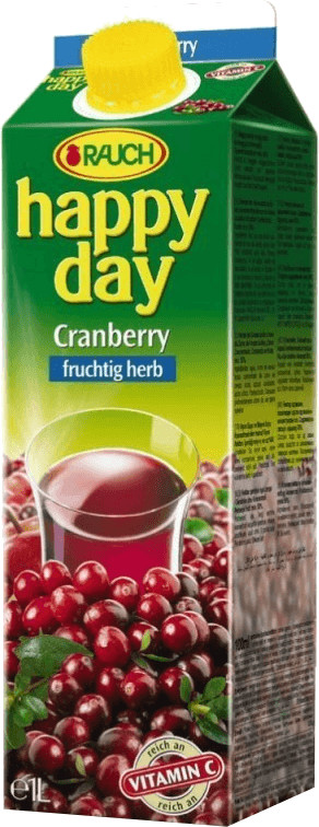 Rauch Happy Day Cranberry 1L