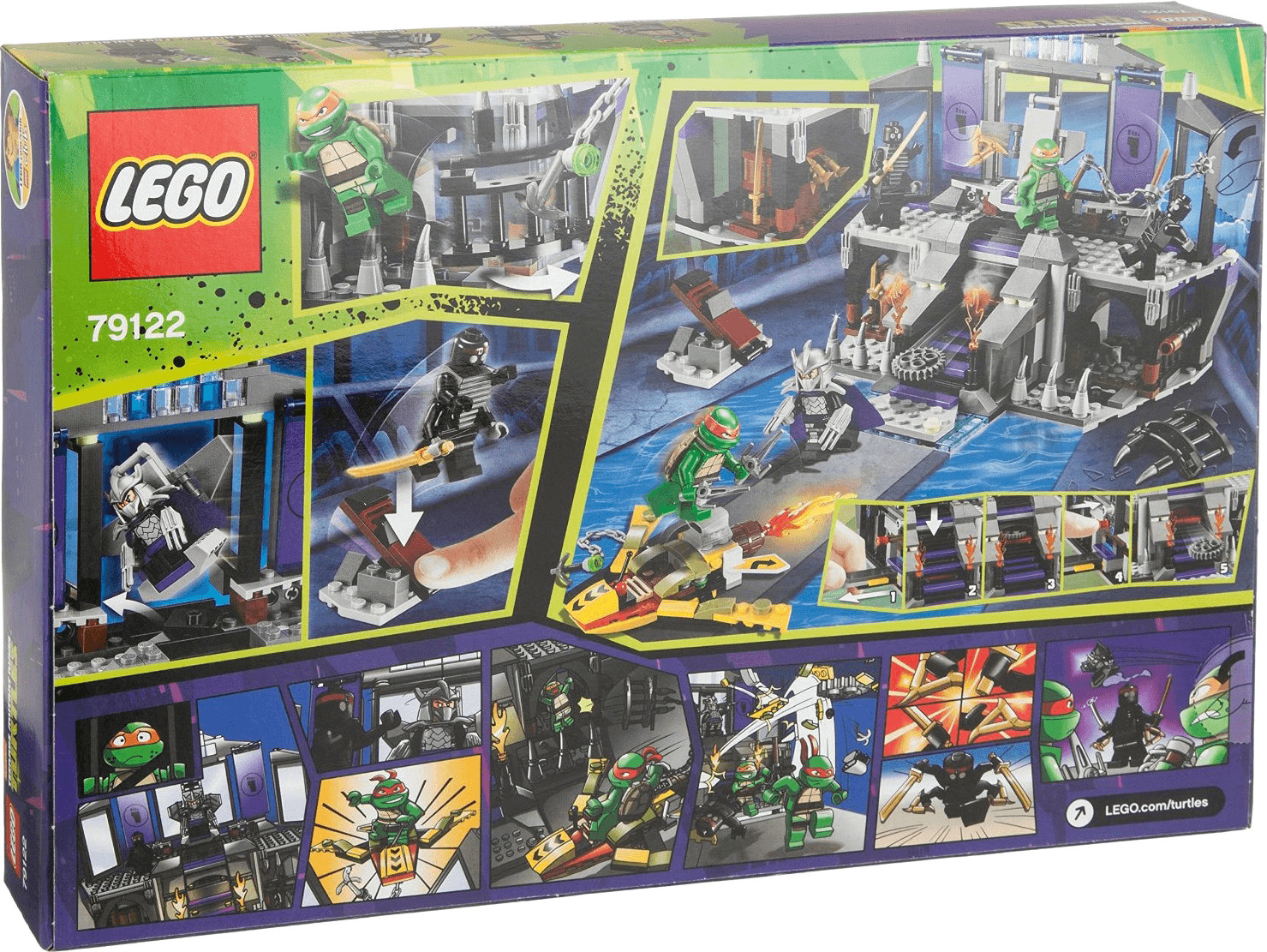 LEGO Teenage Mutant Ninja Turtles - Shredder's Lair Rescue (79122)