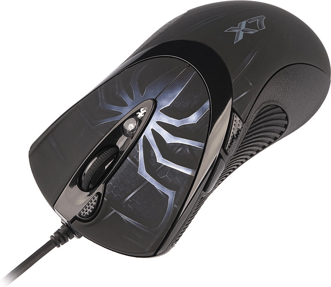 A4Tech Mysz EVO XGame Laser Oscar X747 Blue Fire