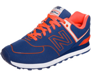 new balance ml574 blue/orange ml574bo new balance ml574 blue/orange ml574bo