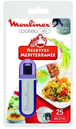 Moulinex Clé USB Recettes Méditerranée