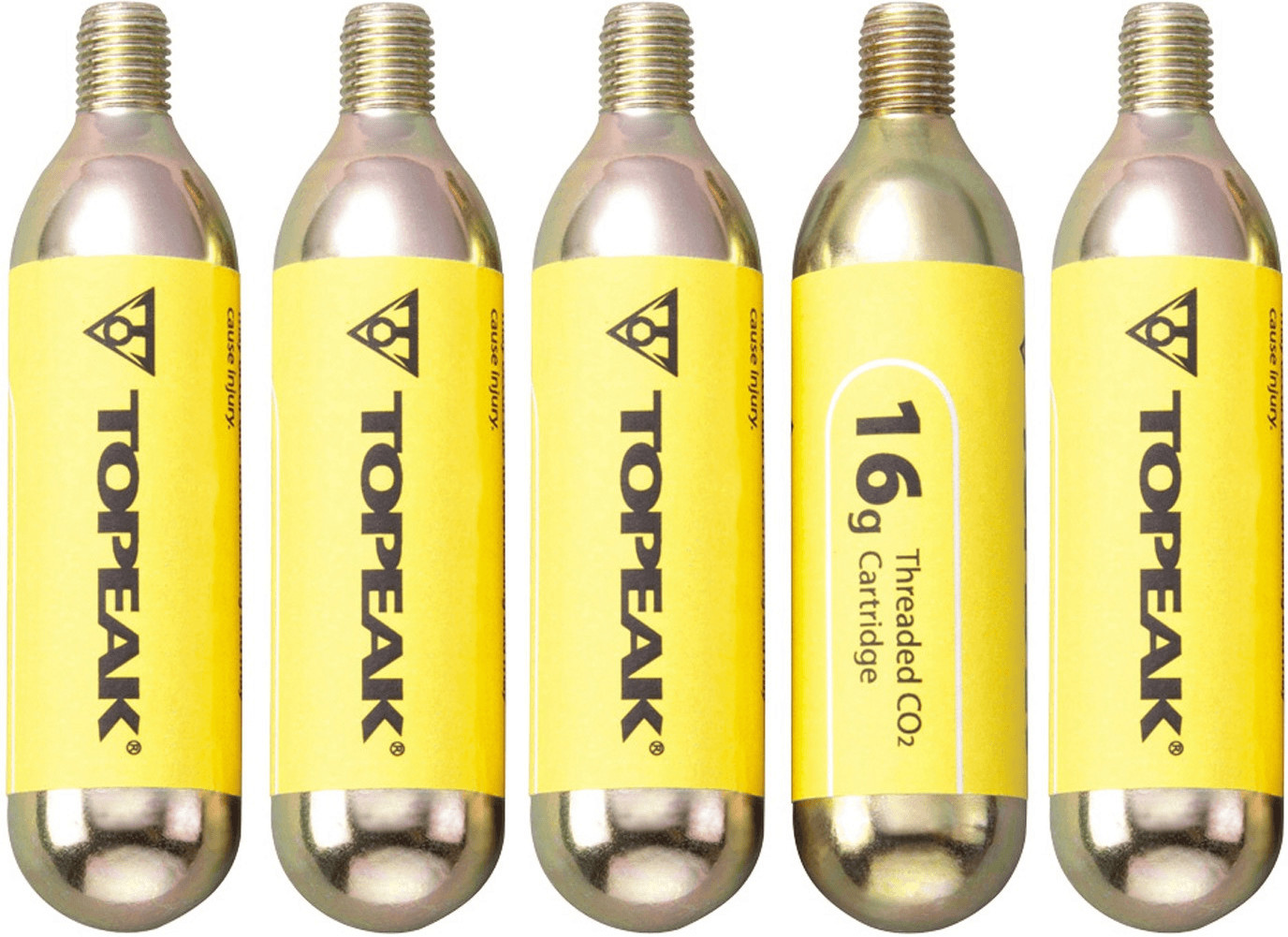 Topeak CO²-Cartouches avec vis (16g)