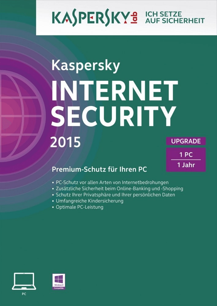 Kaspersky Internet Security 2015 ab 9,50 € | Preisvergleich bei idealo.de