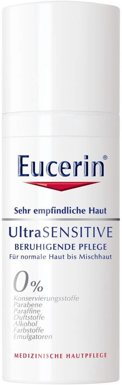 Eucerin UltraSENSIBLE Soin Apaisant Peau Normale à Mixte (50 ml)