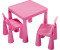Liberty House Toys Children's Table and Chairs Set Pink
