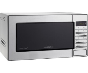 Microondas con grill  Samsung GE 87M-X, 800 W, 6 niveles, Power defrost,  23l, Inox