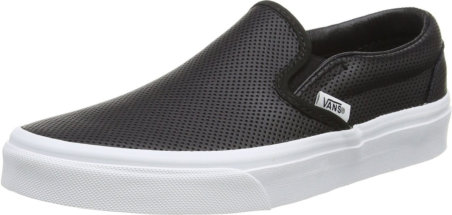 Buy Vans Slip-On Perf Leather Black from £70.00 (Today) – Best Deals on ...