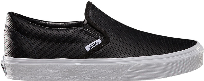 Leather slide on deals vans