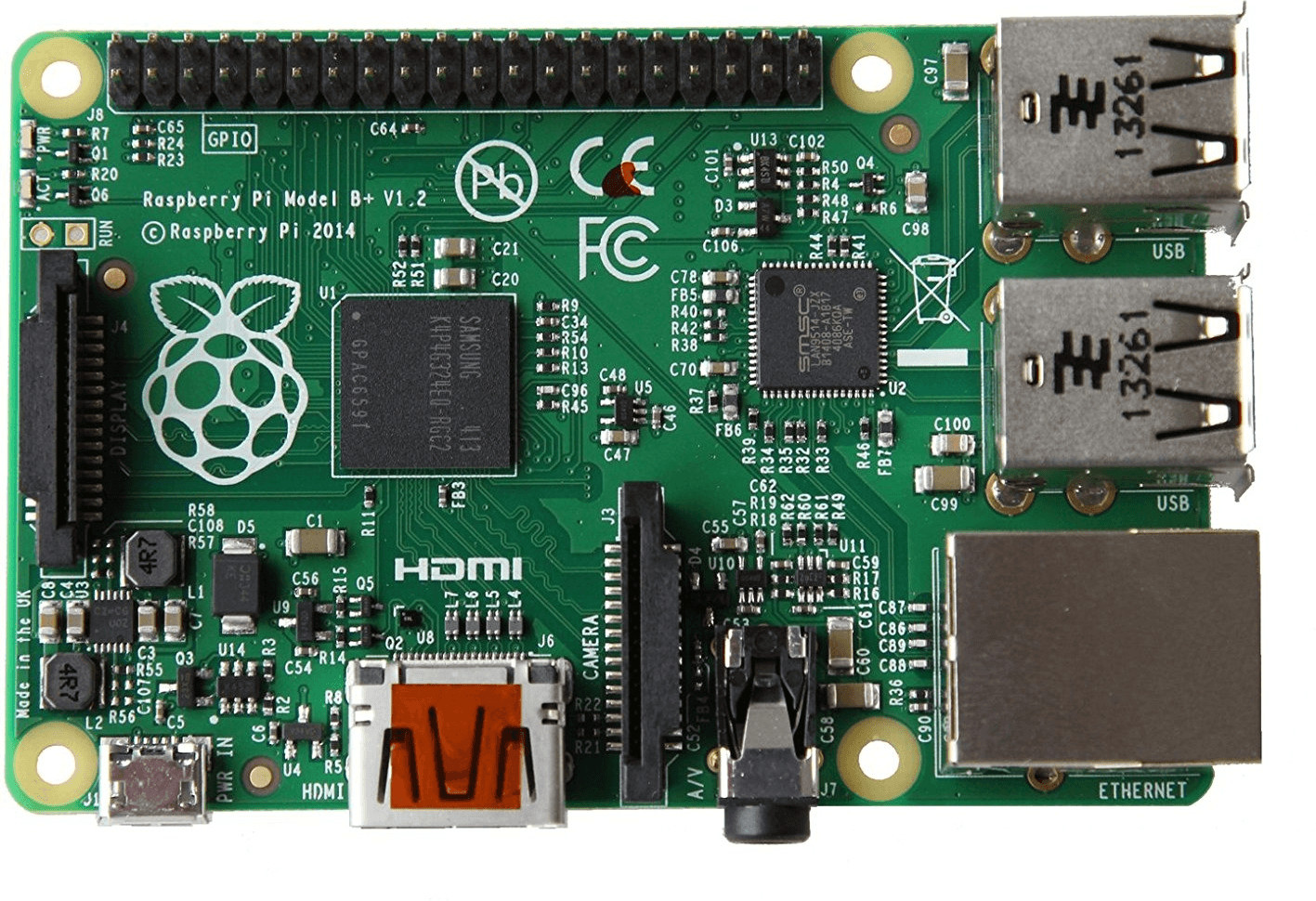 Raspberry Pi Modell B+ (Plus)