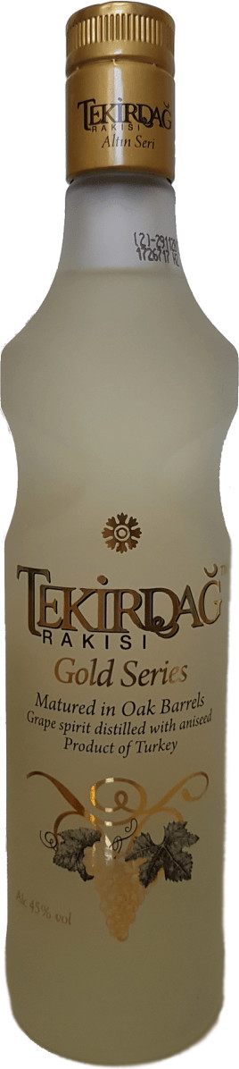Tekirdag Rakisi Gold Series 0,35l 45%