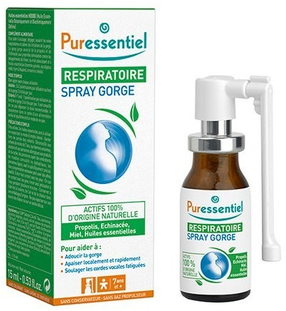 Puressentiel Respiratoire spray gorge ( 15 ml)