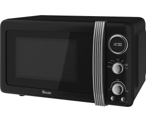 Swan SM22030CN Microwave Digital Retro 20L 800W - Cream