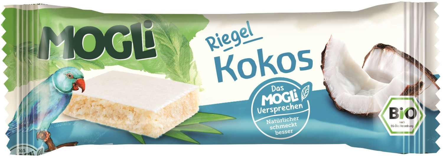 Mogli Kokos-Riegel (25 g) ab 0,56 € | Preisvergleich bei idealo.de