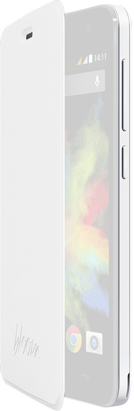 Wiko Étui folio blanc (Bloom)