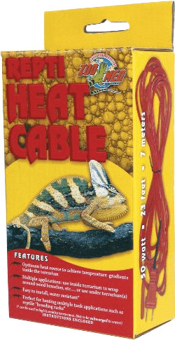 Zoo Med Repti Heat Cable 50 W 7 m (RHC-50E)