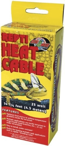 Zoo Med Repti Heat Cable 25 W 4,5 m (RHC-25E)