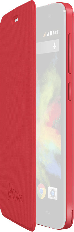 Wiko Étui folio corail (Bloom)