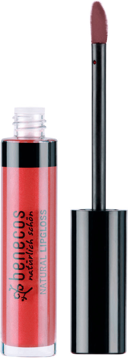 Benecos Natural Lipgloss - Flamingo (5 ml)
