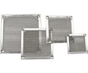InLine Aluminium Filter 120mm silber