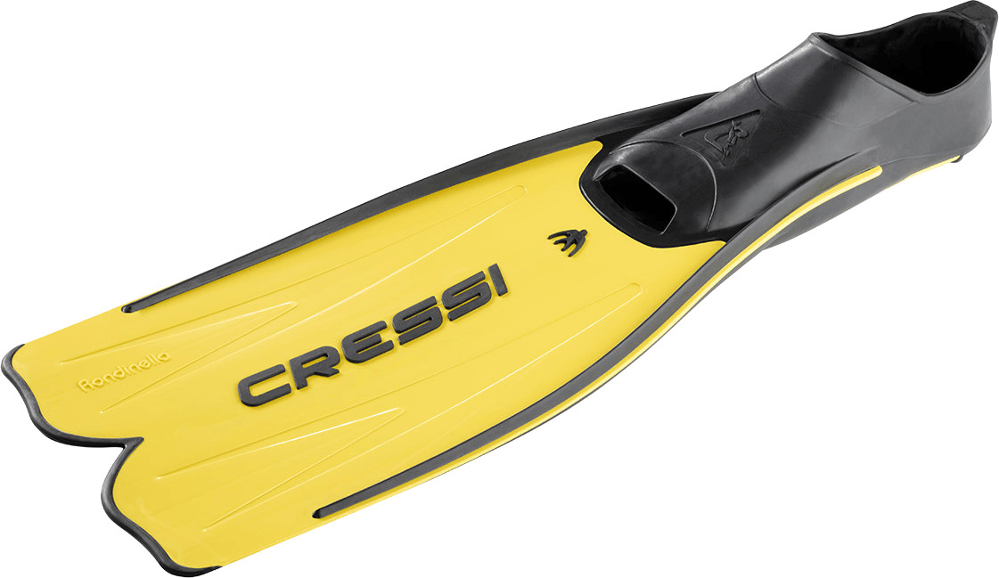 Photos - Diving Fins Cressi Sub Cressi Cressi Rondinella Junior Yellow 