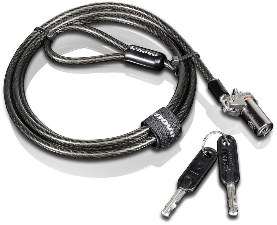 Câble Antivol Kensington Microsaver Pour Ordinateur Portable - Lenovo 0B47388 - Sécurité Physique Avec Verrou à 90°/360°