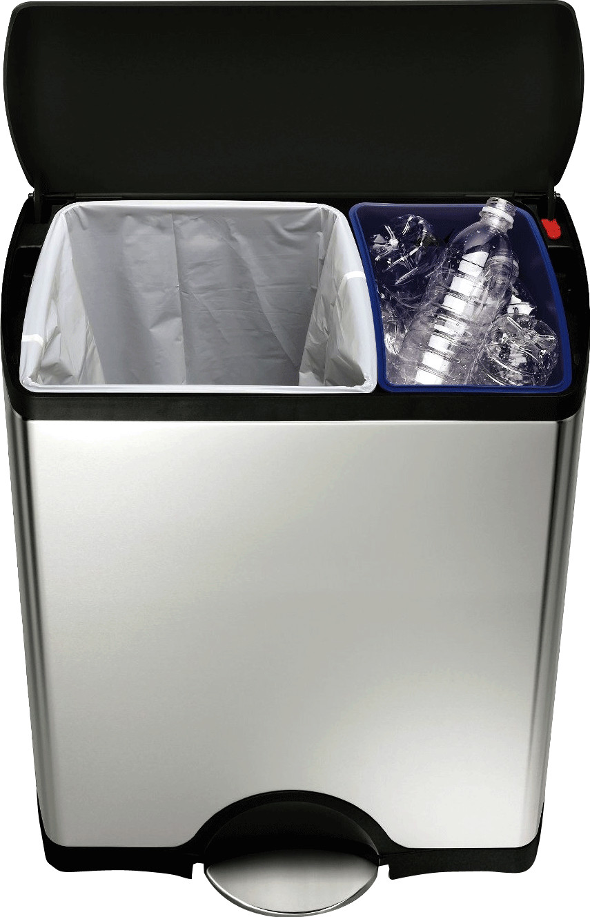 Simplehuman Acier inoxydable 46 L