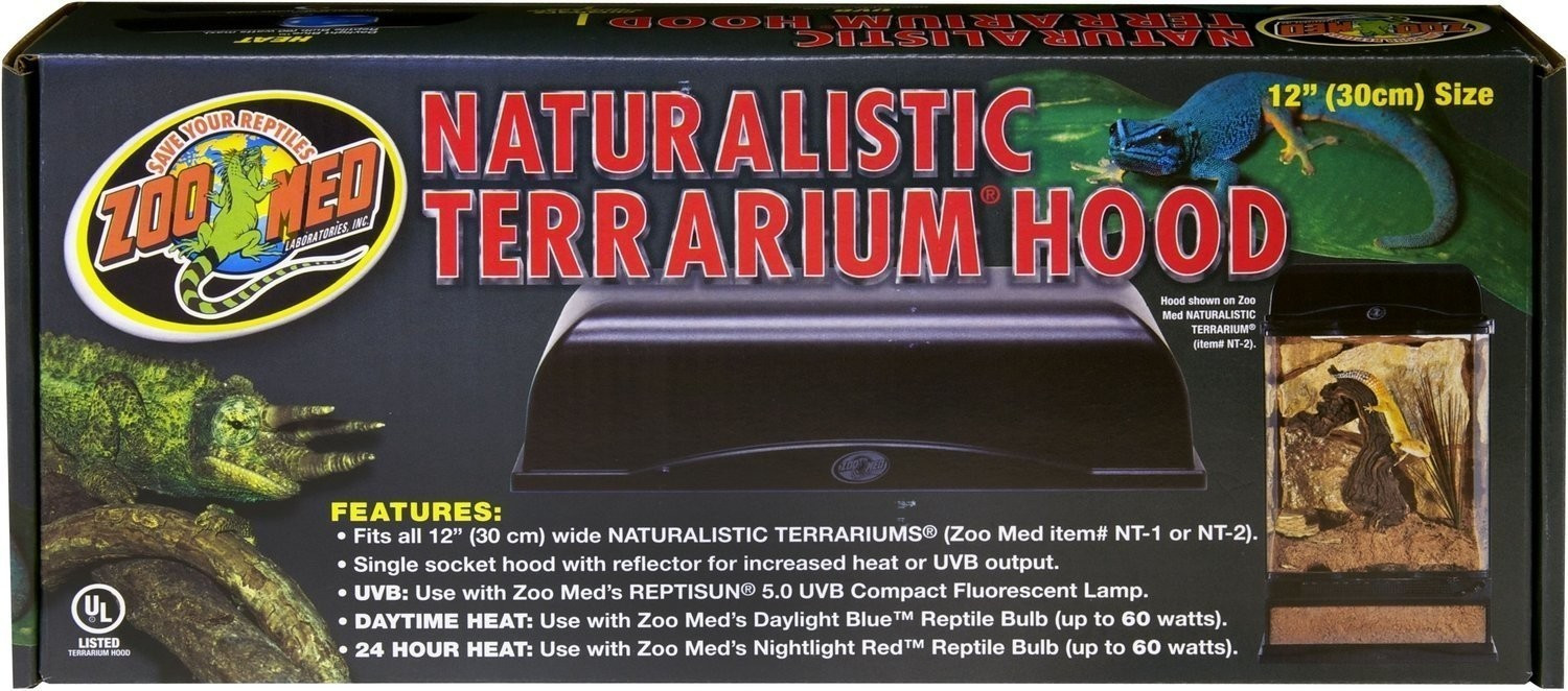 Zoo Med Naturalistic Terrarium Hood 30 cm (LF-50E)