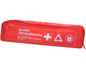 Steelboxx Arzttasche KFZ Verbandkasten 3-teilig: Verbandtasche / Warndr  (Spar Set, 3-tlg), Kfz Sicherheitsset 3-teilig Warnweste / Warndreieck /  Verbandstasche inkl. Verbandmaterial nach DIN 13164 - 2014