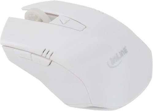 InLine Souris sans fil optique 2,4Ghz - 55361W (blanc)