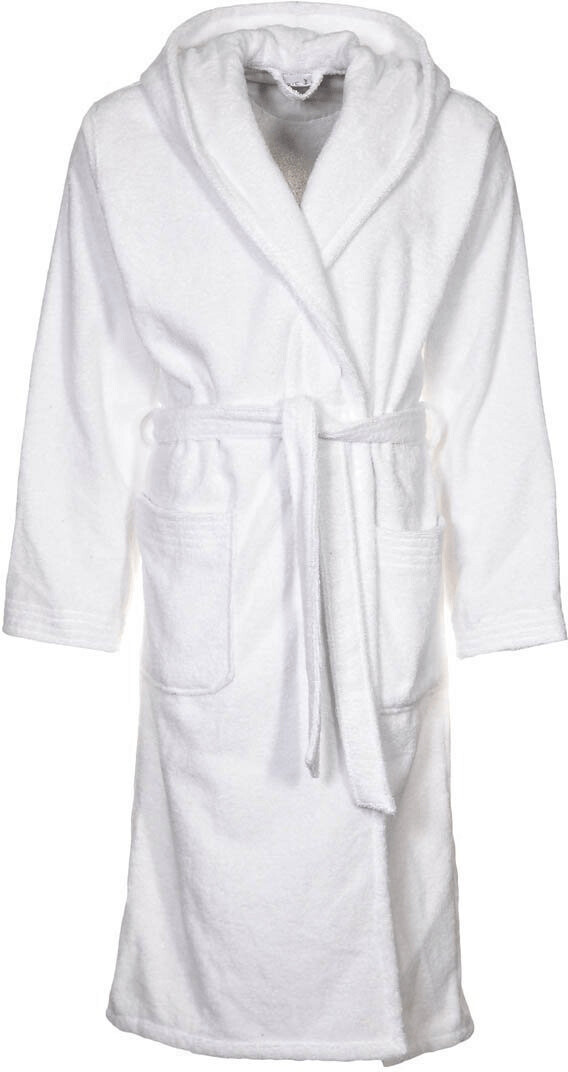 Möve Superwuschel hooded bathrobe white