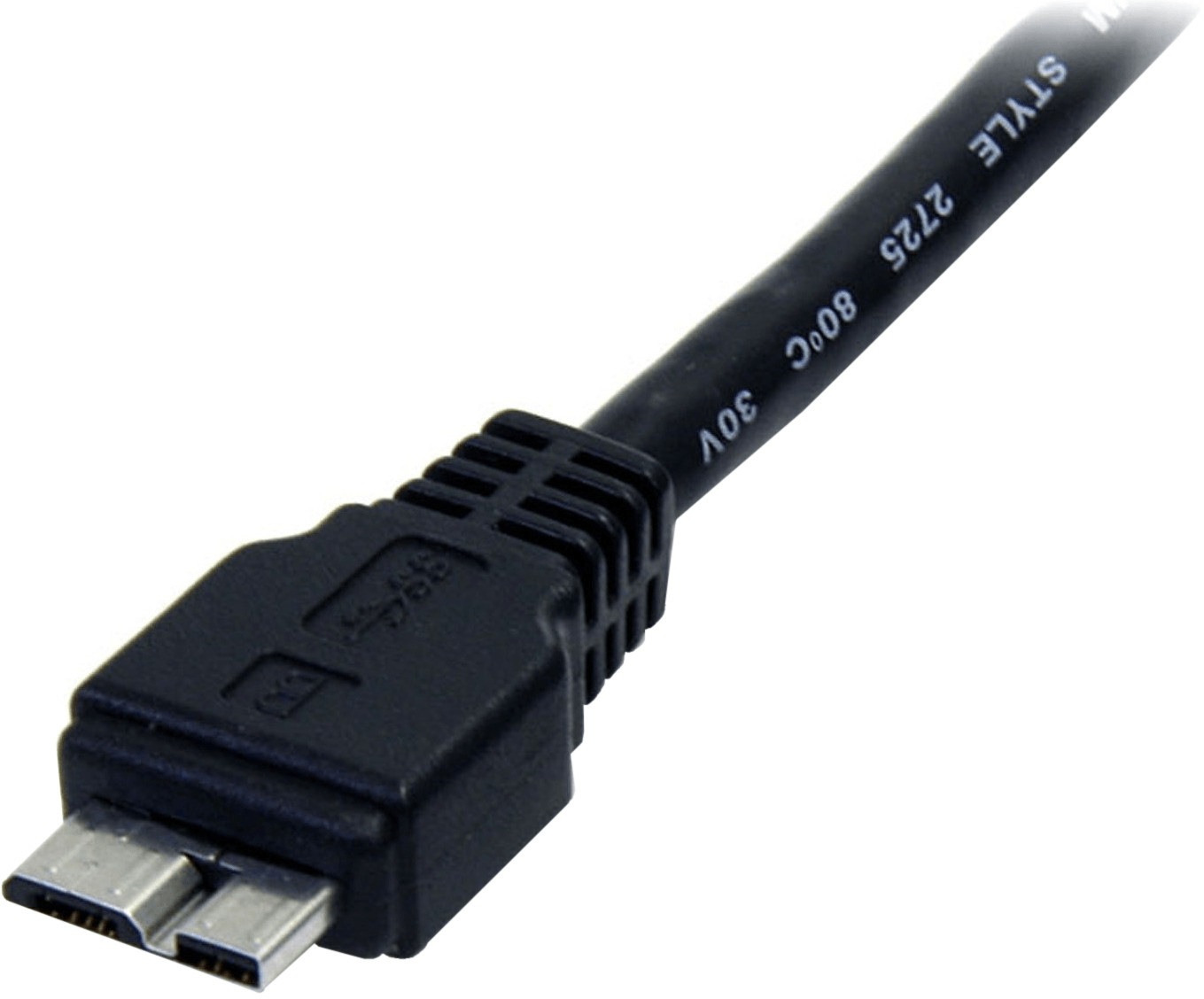 StarTech Câble USB 3.0 SuperSpeed 0,5 m - USB A vers USB Micro B Mâle / Mâle - 50 cm (USB3AUB50CMB)