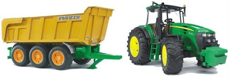 Bruder John Deere 7930 with Joskin Wannenkippanhänger (1173)
