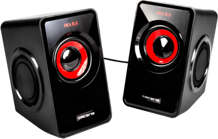 Mars Gaming Ms1 - Altavoces Gaming, 10w Potencia, Subwoofer, Jack