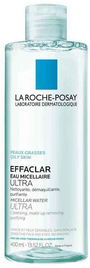 La Roche Posay Effaclar Eau micellaire purifiante peaux grasses et sensibles (400 ml)