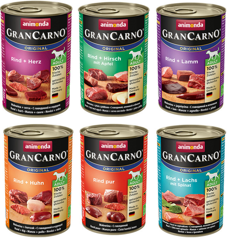 Animonda GranCarno pack mixte (6 x 400 g)
