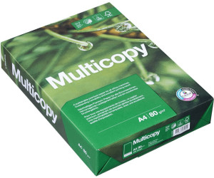 MultiCopy Papier DIN A4 80 g m2 Weiß Quickbox mit 2500 Blatt 