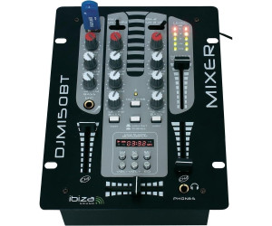Table de mixage IBIZA Table de mix 7 entrées DJ21USB-MK2- BT